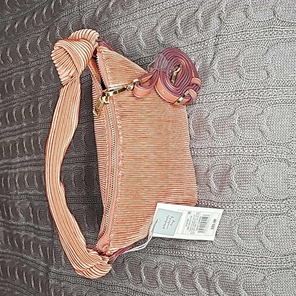 Nwt A New Day Coral Rose Handbag